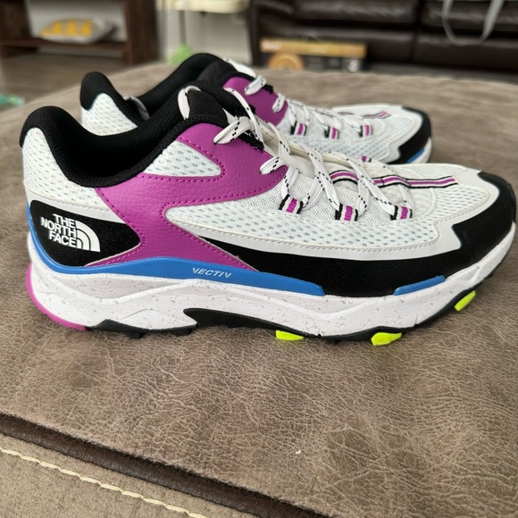 The North Face Shoes - The North Face VECTIV Sneakers - White, Black, Purple